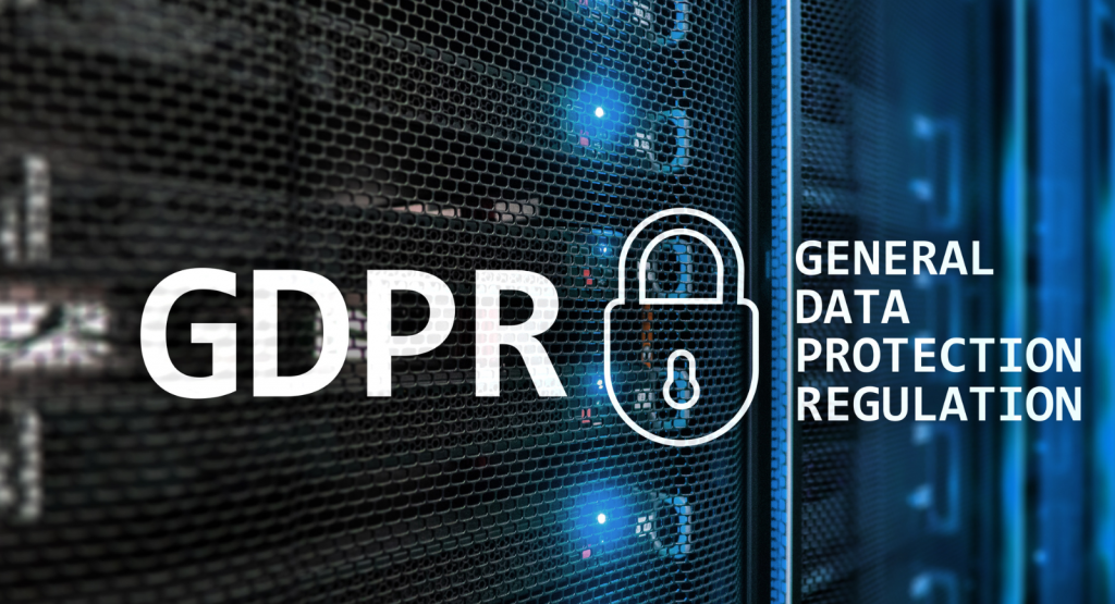 GDPR The General Data Protection Regulation - a IT room