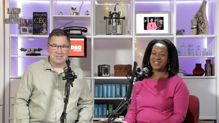 Darren Wingham (Audio‑Visual Expert & Video Director) and Louise Chandler marketing Communications